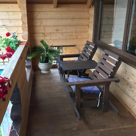 Forest Camp Mygovo Деревянный коттедж